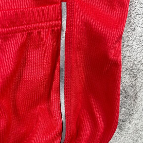 Canari Cycling Optic Nova Jersey Mens Large Red Short Sleeve Mock Neck Full Zip - Picture 9 of 13